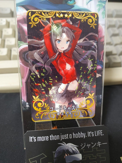 FGO Fate Grand Order Arcade Card Code Cast Rin Craft Essence Japan Release