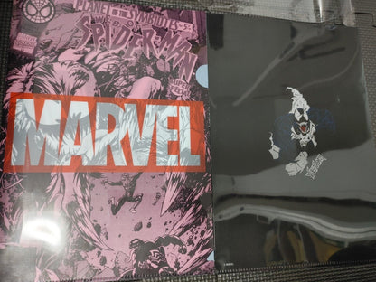 Marvel Spiderman Venom Carnage Graphic Clear File Set Japan Limited Prize