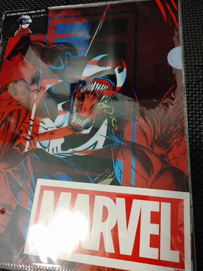 Marvel Spiderman Venom Carnage Graphic Clear File Set Japan Limited Prize