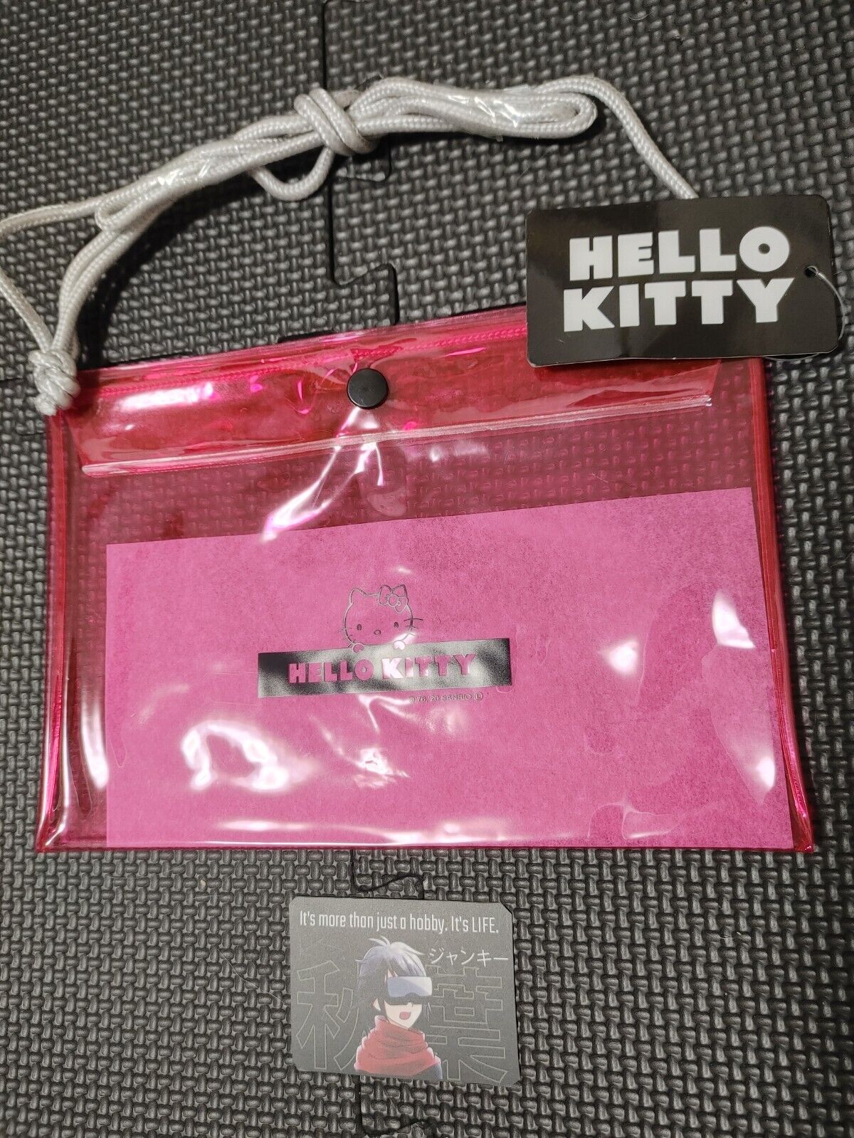 Hello Kitty  Sanrio Pink Case Make up Accessory Bag Pouch JAPAN Release