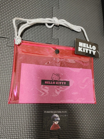 Hello Kitty  Sanrio Pink Case Make up Accessory Bag Pouch JAPAN Release