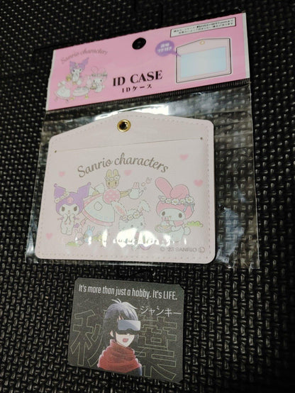 Hello Kitty Sanrio Kuromi ID Case Holder Accessory Kawaii Pink JAPAN Release
