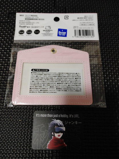 Hello Kitty Sanrio Kuromi ID Case Holder Accessory Kawaii Pink JAPAN Release