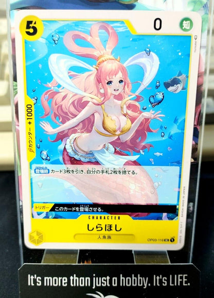 One Piece Card Game Shirahoshi OP03-116 UC Mighty Enemies Japanese Release