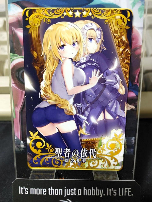 FGO Fate Grand Order Arcade Card Jeanne d'Arc Craft Essence Japan Release