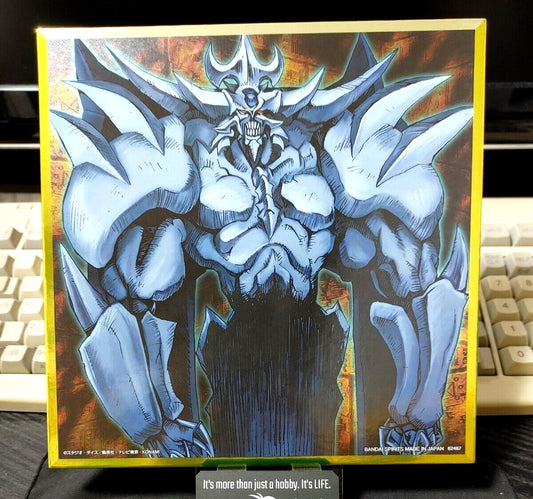 Yu-Gi-Oh Yugioh Art Board Metallic Design Obelisk the Tormenter Japan Release