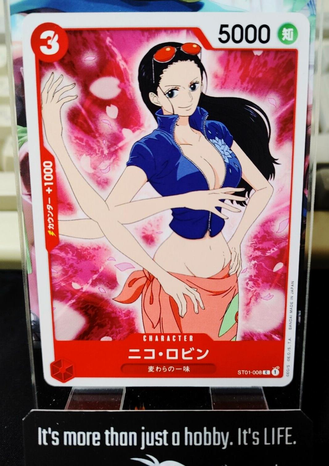 One Piece Card Game Nico Robin ST01-008 Japanese