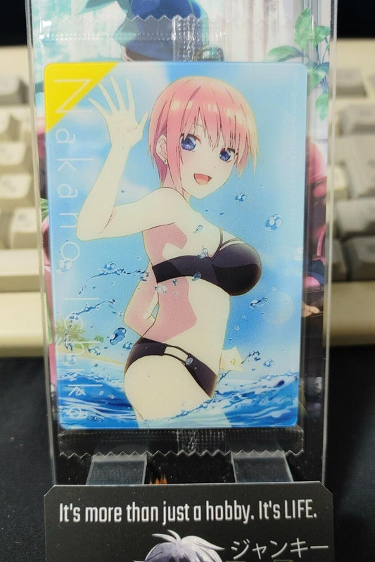 Quintessential Quintuplets Card Ichika Nakano Bikini Swimsuit Japan Release