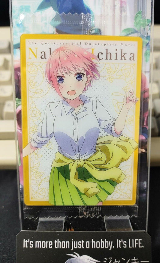 Quintessential Quintuplets Card Ichika Nakano Uniform Japan Release