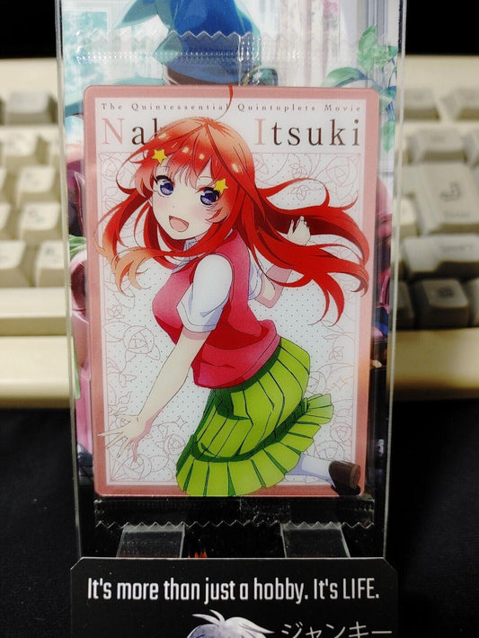 Quintessential Quintuplets Card Itsuki Nakano Uniform Japan Release