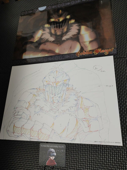 Goblin Slayer Animation Cel Print Design File G1 Japan Limited Release