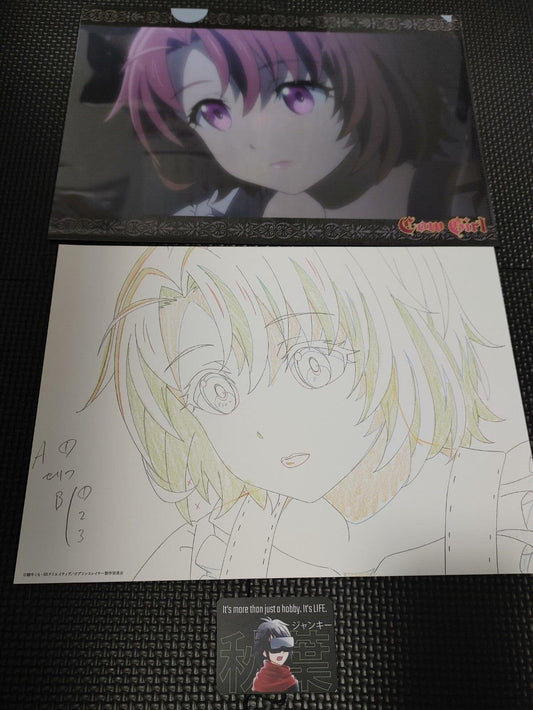 Goblin Slayer Animation Cel Print Design File G2 Cow Girl Japan Limited Release