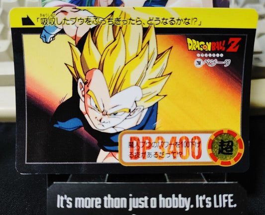 Dragon Ball Z Bandai Carddass Card Vegeta #288 Japanese Retro Vintage