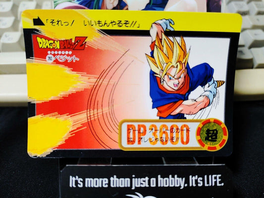 Dragon Ball Z Bandai Carddass Card Vegito #283 Japanese Retro Vintage