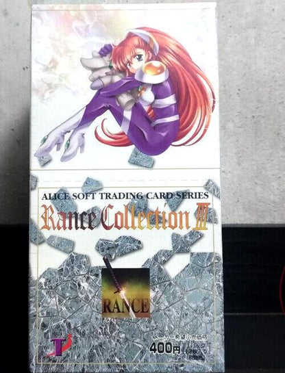 Rance Collection III Alicesoft Trading Cards Sealed Box Japan Release RARE