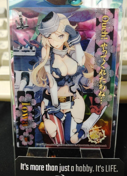 Kancolle Clear Card Collection Iowa Damaged No. R073 Sexy  Japan