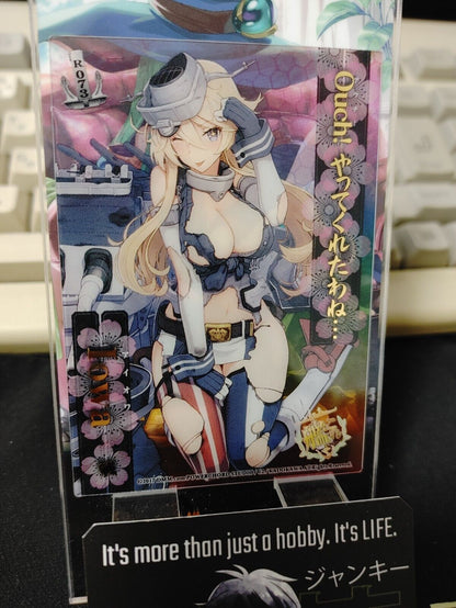 Kancolle Clear Card Collection Iowa Damaged No. R073 Sexy  Japan