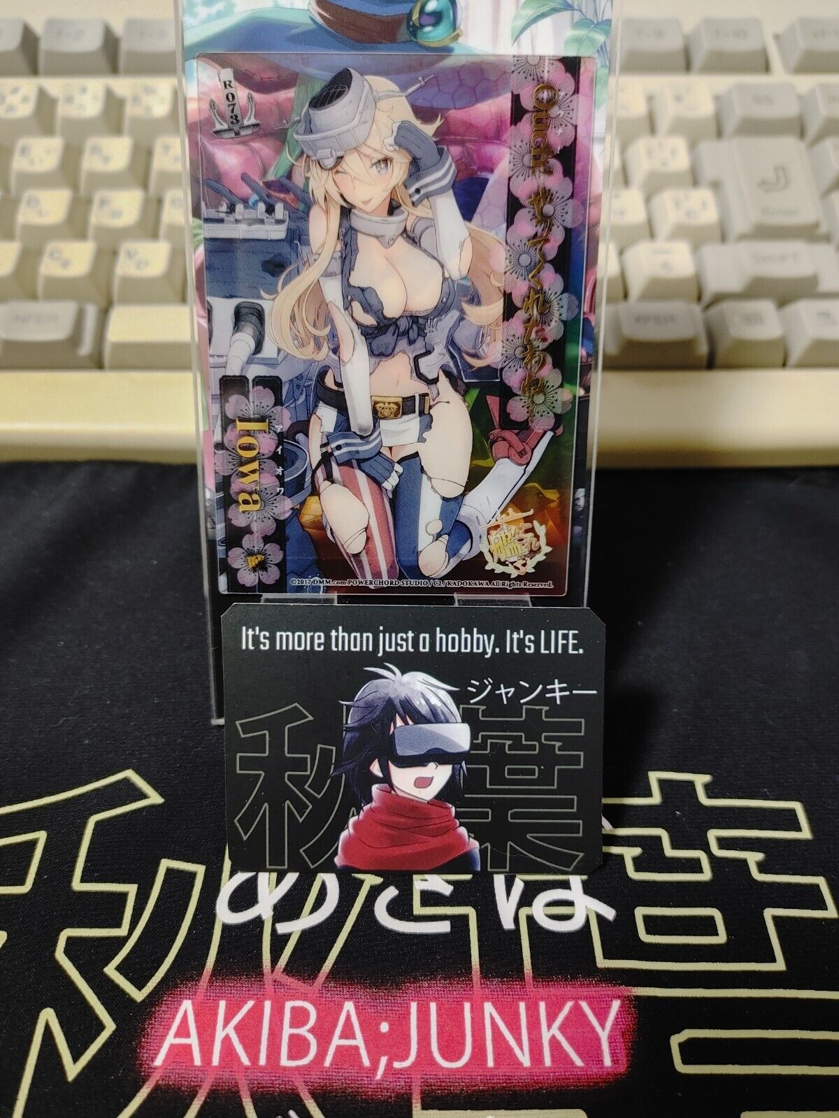 Kancolle Clear Card Collection Iowa Damaged No. R073 Sexy  Japan