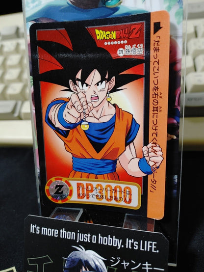 Dragon Ball Z Bandai Carddass Card Goku #278 Japanese Vintage Japan