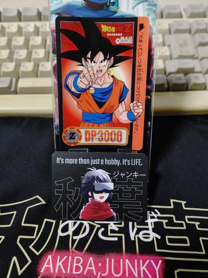 Dragon Ball Z Bandai Carddass Card Goku #278 Japanese Vintage Japan