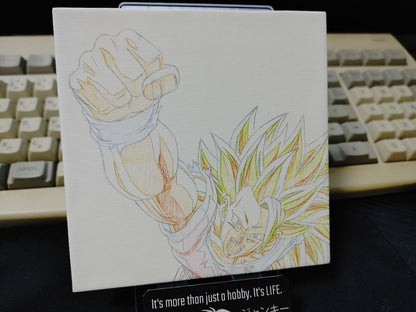 Anime Dragon ball Animation Cel Print Canvas Goku A Japan Limited Release