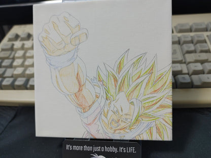 Anime Dragon ball Animation Cel Print Canvas Goku A Japan Limited Release