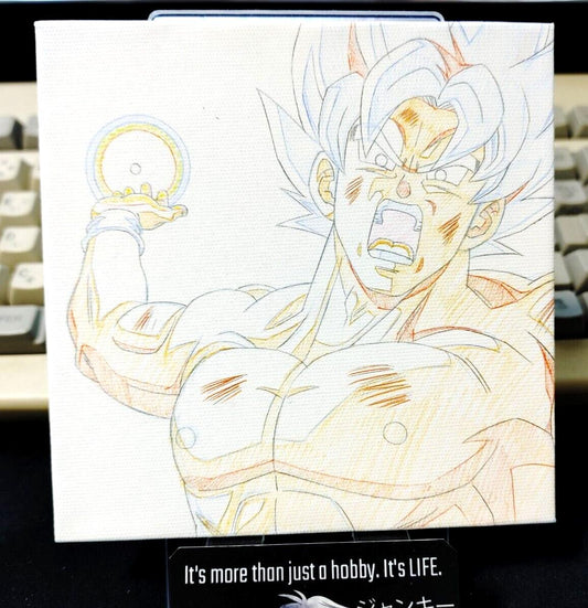 Anime Dragon ball Animation Cel Print Canvas Goku B Japan Limited Release