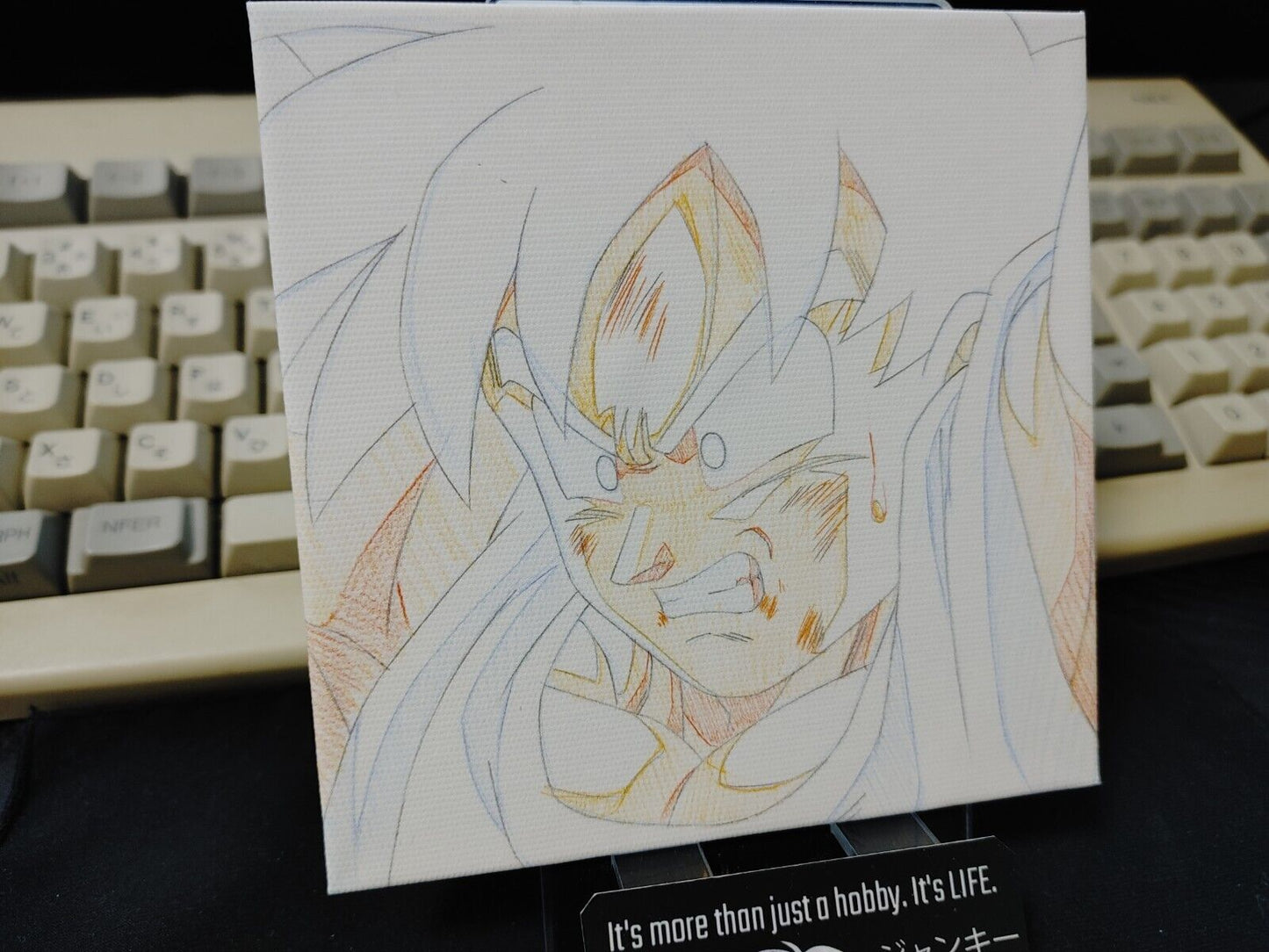 Anime Dragon ball Animation Cel Print Canvas Goku I Japan Limited Release