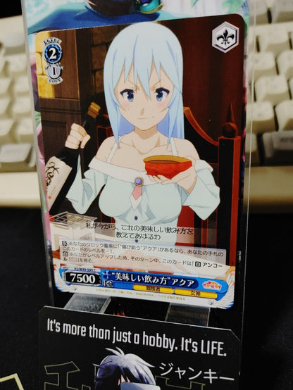 Kono Suba Card Weiss Schwarz Aqua KS/W49-094  JAPAN