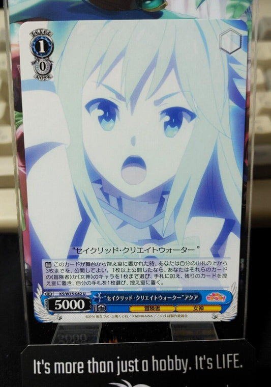 Kono Suba Card Weiss Schwarz Aqua KS/W75-082 JAPAN