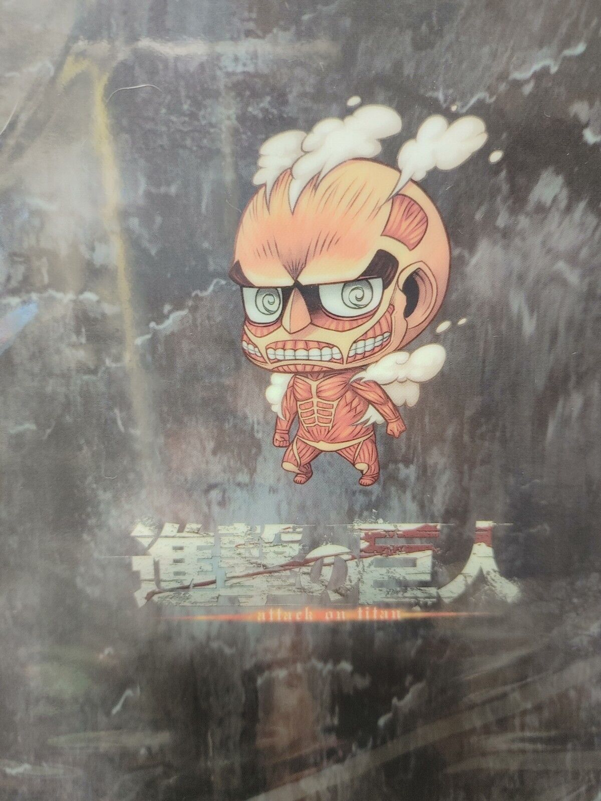 Attack on Titan Collectible  Design Clear File Design Chibi SD GOODS JAPAN