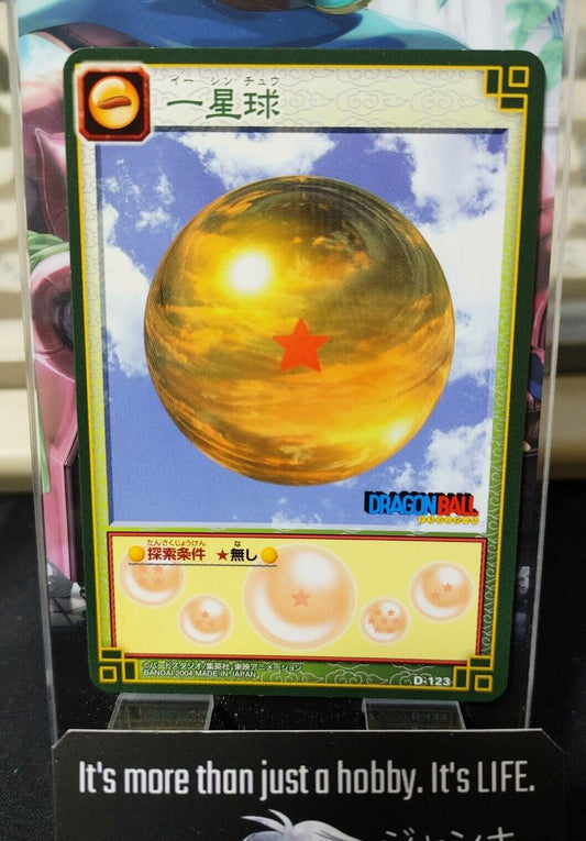 Dragon Ball Z Bandai Carddass Card D-123 Goku Japanese Retro Vintage TCG Japan