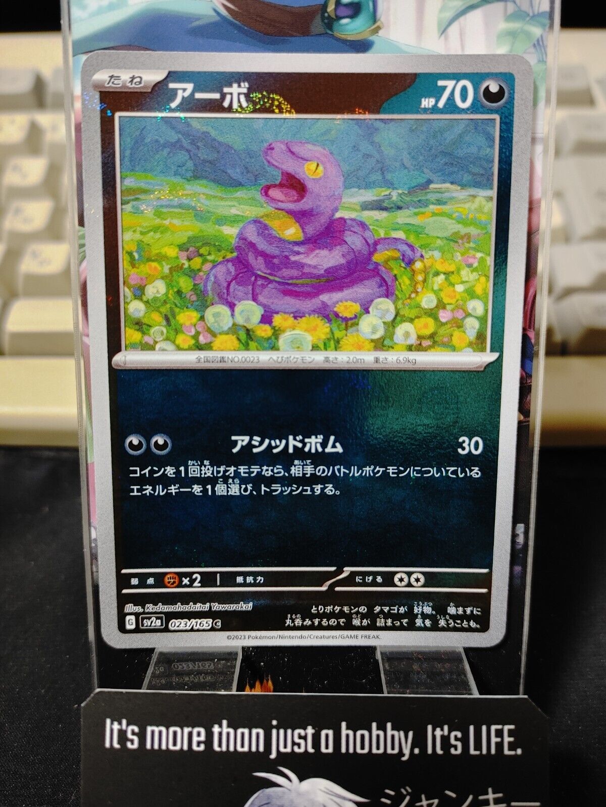 Ekans Pokemon Card 023/165 SV2a Pokemon 151 Japanese