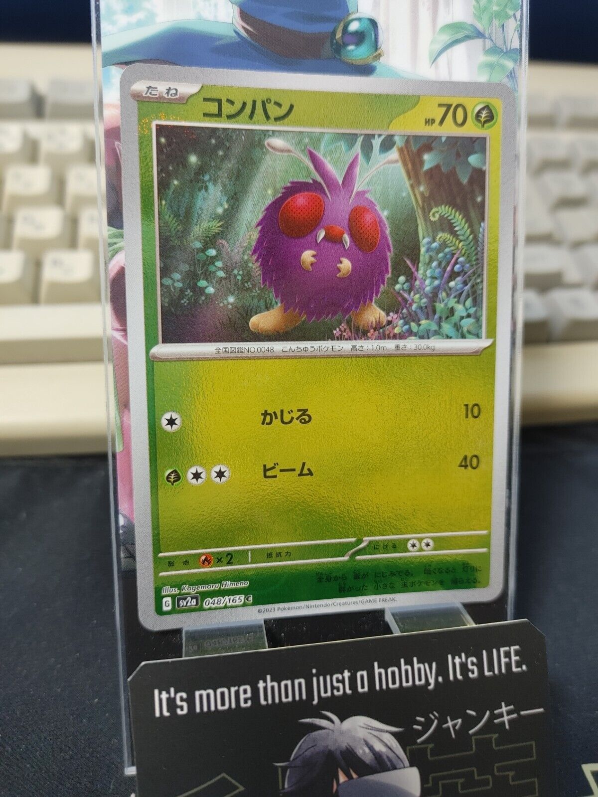 Venonat Pokemon Card 043/165 SV2a Pokemon 151 Japanese