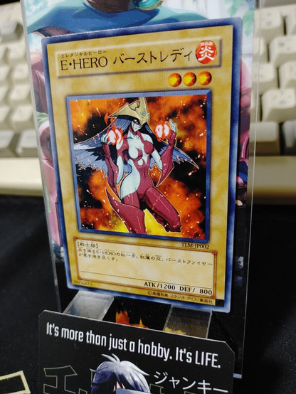 Yu-Gi-Oh TLM-JP002 Elemental HERO Burstinatrix Japanese UNCENSORED Version