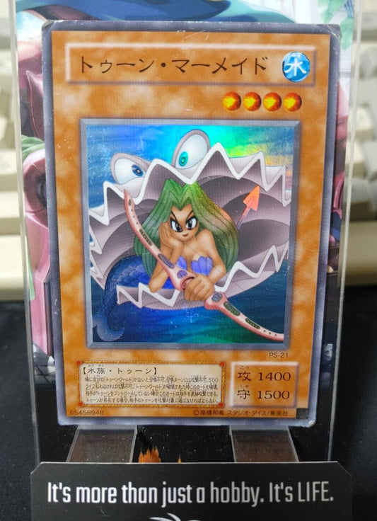 Toon Mermaid PS-21 Yu-Gi-Oh Yugioh Super Rare Retro UNCENSORED Card JAPAN