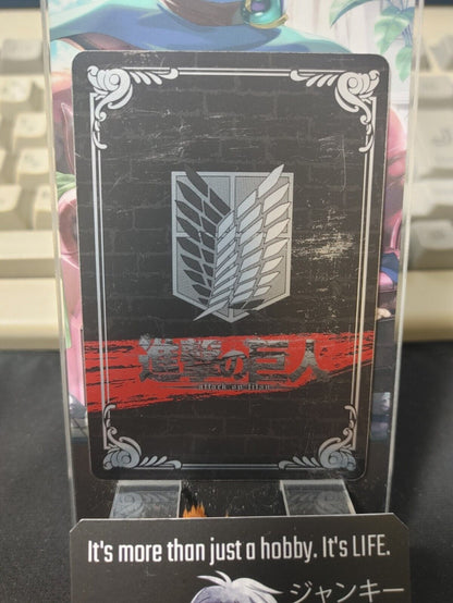 Attack on Titan Card Mikasa Ackerman FOIL Japan Release