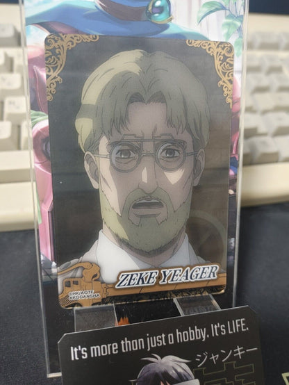 Attack on Titan Card Zeke Yeager Japan Release