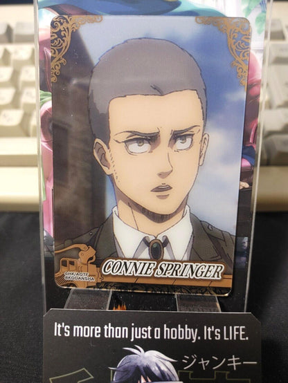 Attack on Titan Card Connie Springer Japan Release