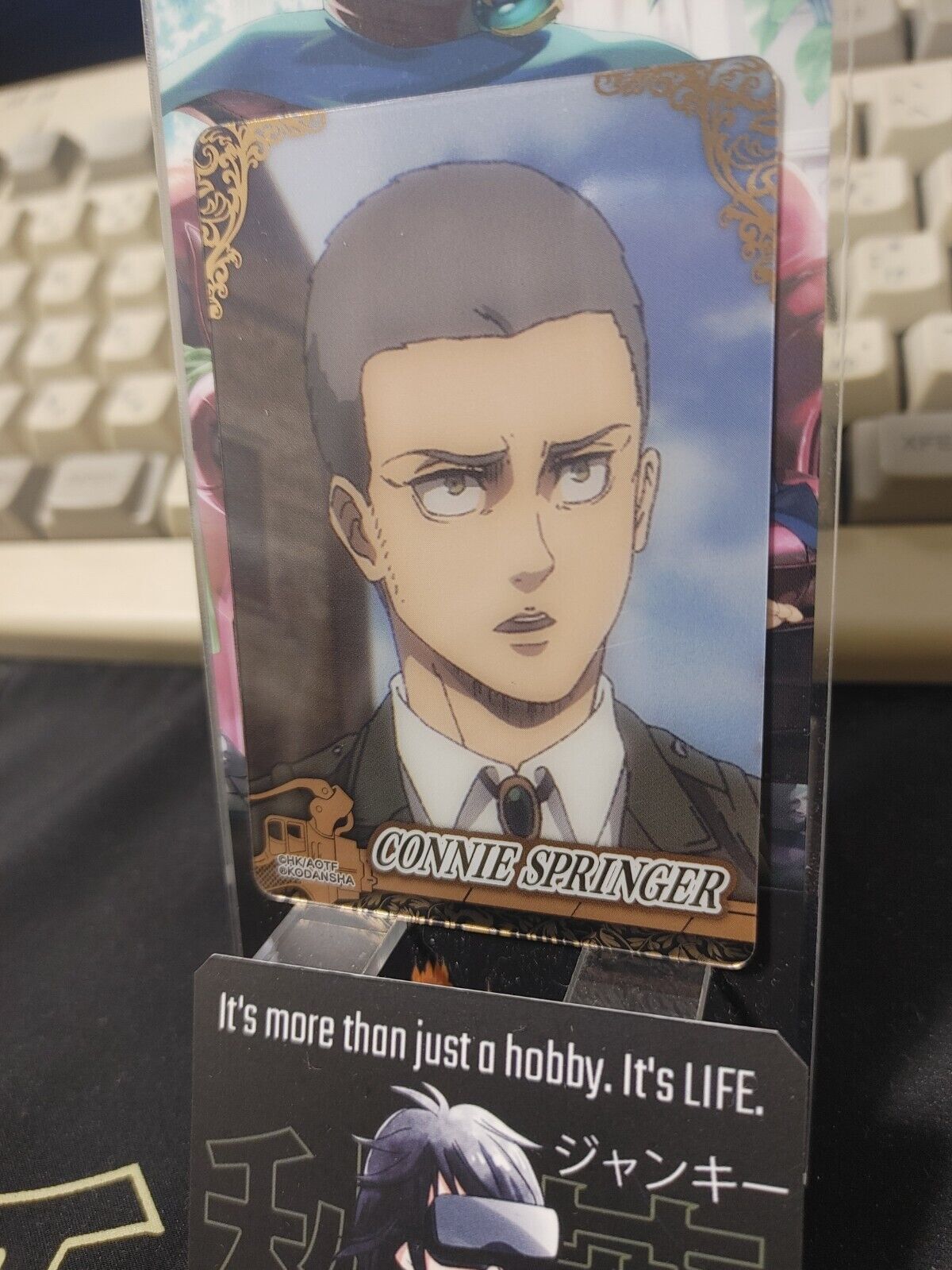 Attack on Titan Card Connie Springer Japan Release