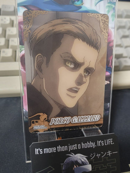 Attack on Titan Card Porco Galliard Japan Release