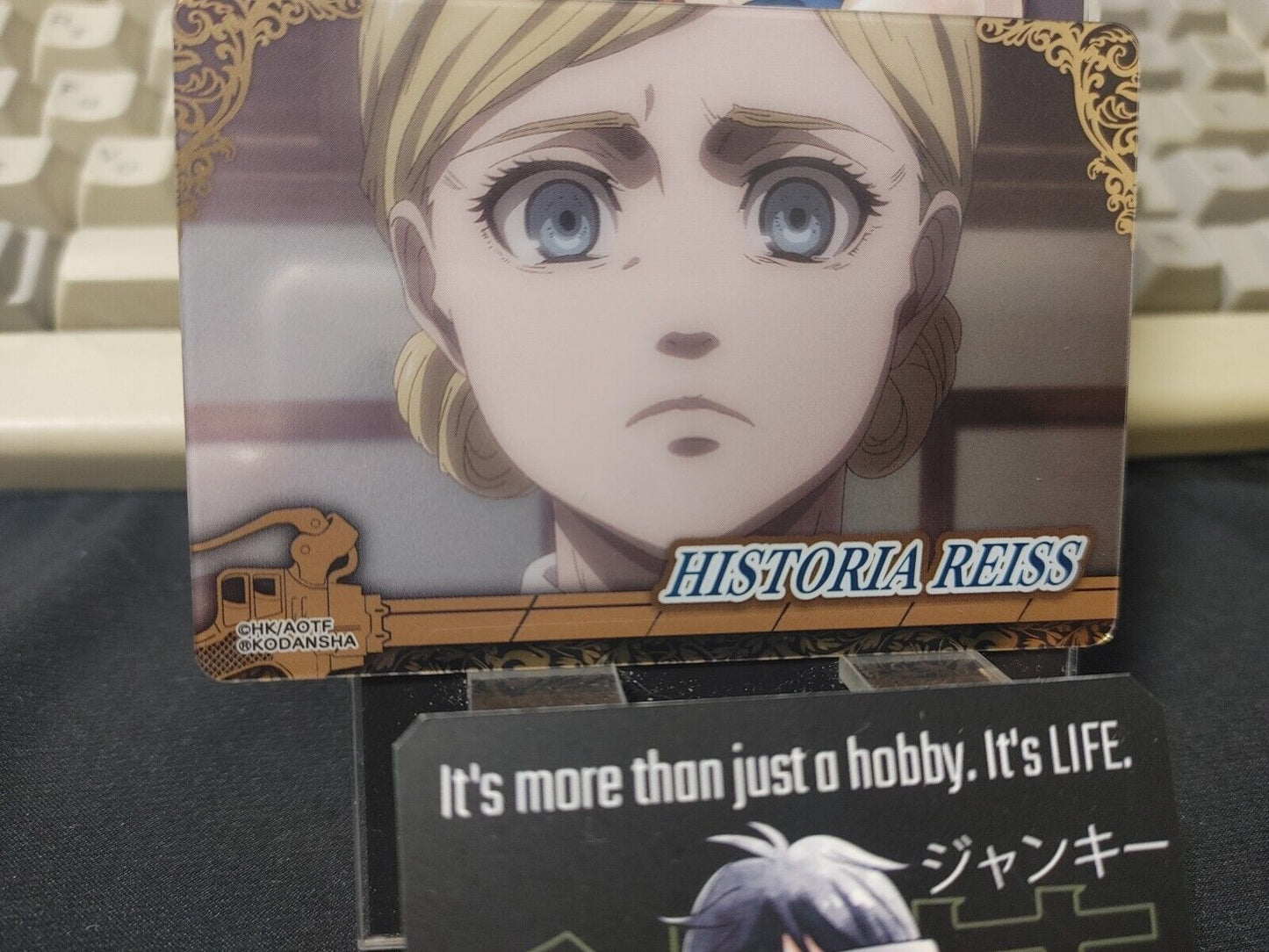 Attack on Titan Card Historia Reiss Japan Collectible Release AoT