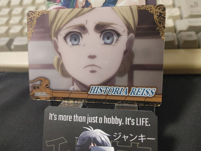 Attack on Titan Card Historia Reiss Japan Collectible Release AoT