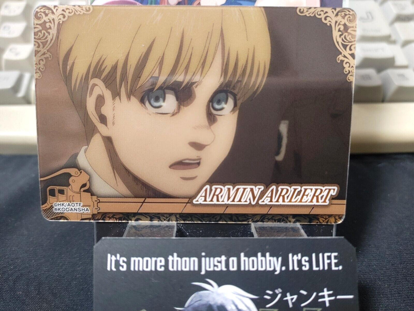 Attack on Titan Card Armin Arlert Japan Collectible Release AoT