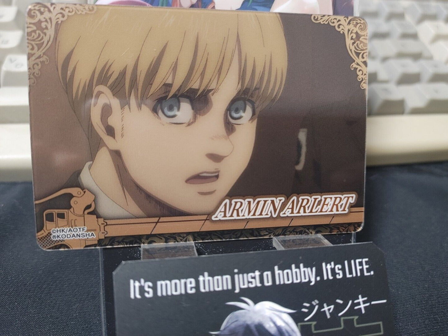 Attack on Titan Card Armin Arlert Japan Collectible Release AoT