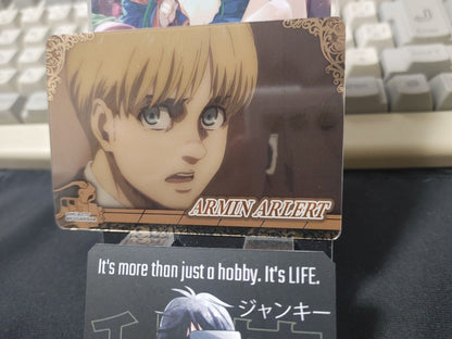 Attack on Titan Card Armin Arlert Japan Collectible Release AoT