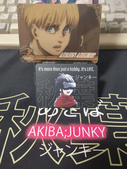 Attack on Titan Card Armin Arlert Japan Collectible Release AoT