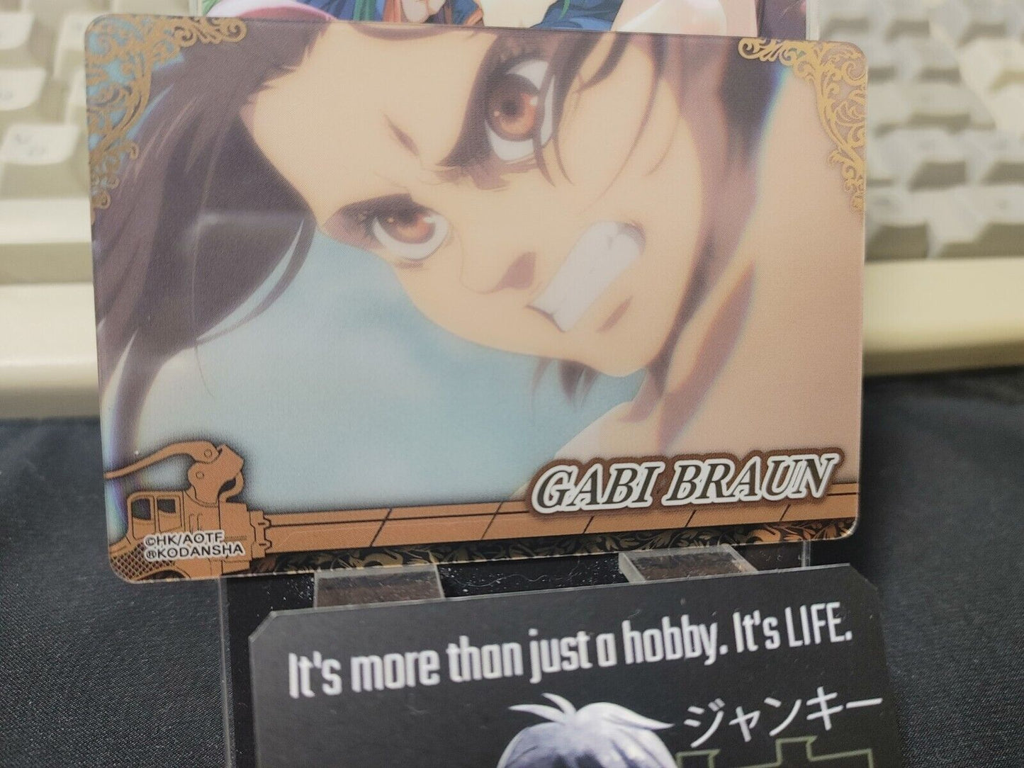 Attack on Titan Card Gabi Braun Japan Collectible Release AoT