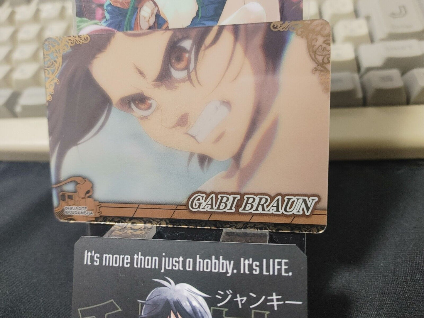 Attack on Titan Card Gabi Braun Japan Collectible Release AoT