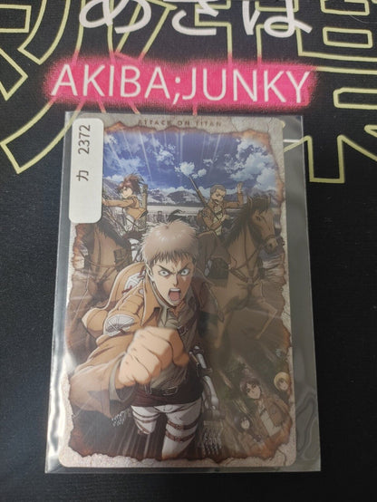 Attack on Titan Card Annie No.14 Japan Collectible Release AoT